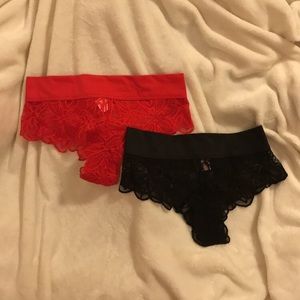 XS Floral Lace Cheekster Panties